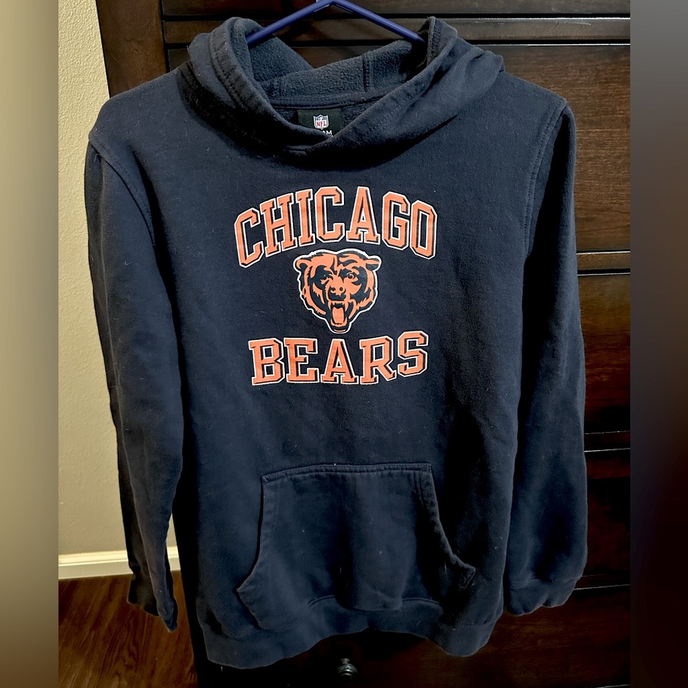 NFL team apparel youth Chicago Bears hoodie sweatshirt size XL 18